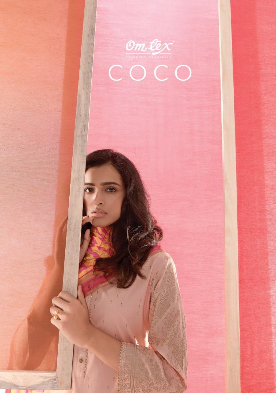 Omtex Coco Lawn Cotton Exclusive Salwar Kameez Materials