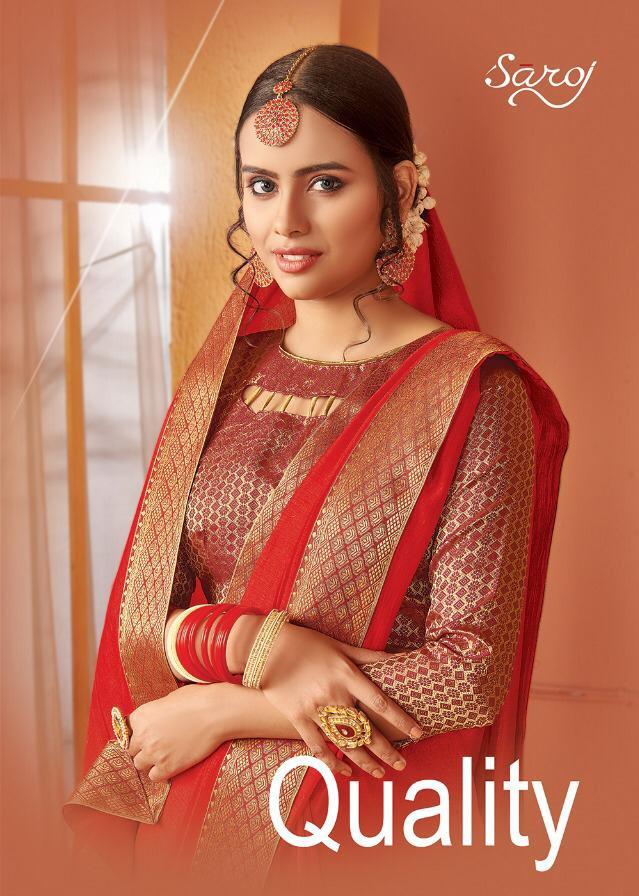 Saroj Quality Fancy Ladies Saris Buy Online At Cheap Rates