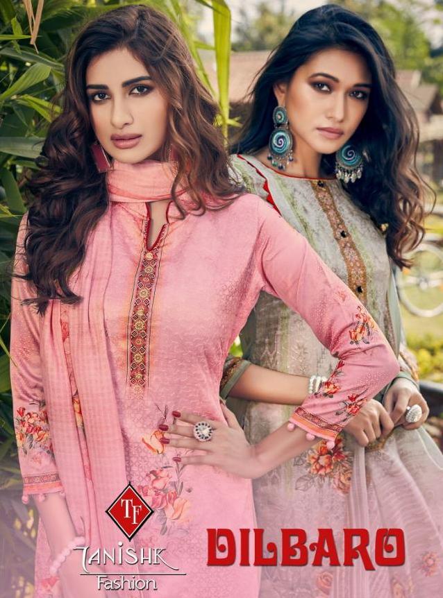 Tanishk Fashion Dilbaro 13701-13708 Series Latest Designs Ladies Suits