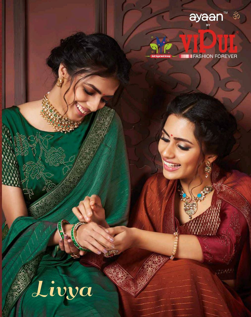 Vipul Launch Livya Exclusive Designer Saree Wholesale Price