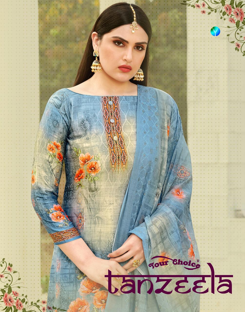 Your Choice Tanzeela Jam Silk Cotton Ethnic Salwar Kameez Seller