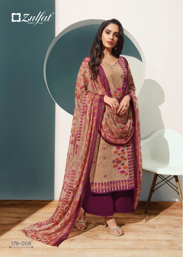 Zulfat Summer Fiesta Cotton Printed Salwar Suits