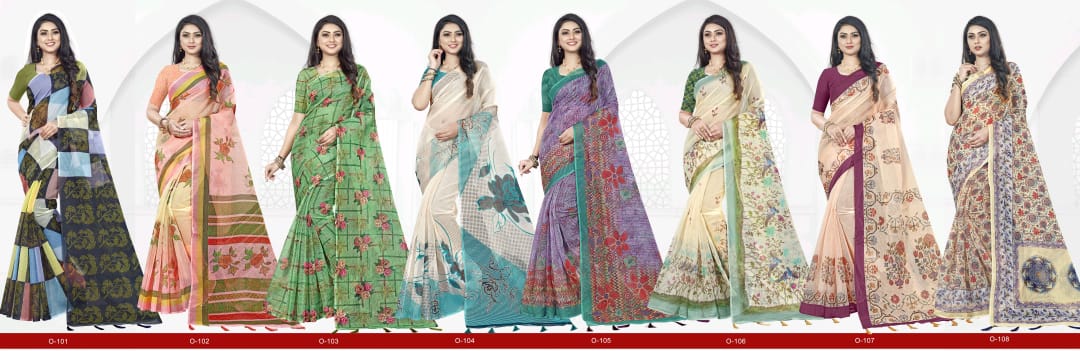 Vinamra Organza Digital Vol 2 Ladies Ethnic Wear Saris Buy Online At Krishna Creation