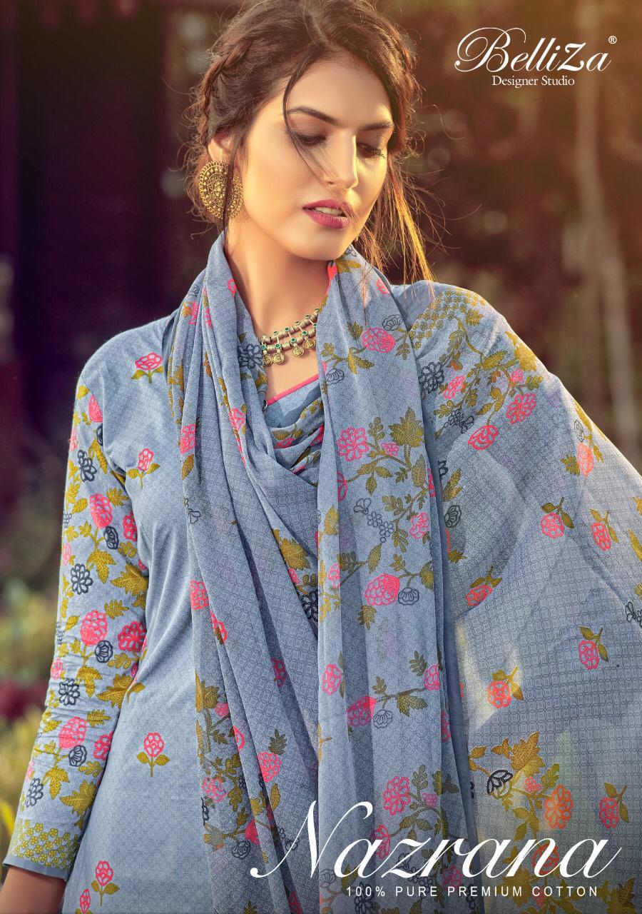 Belliza Nazrana Vol 10 Cotton Printed New Designs Dress Materials