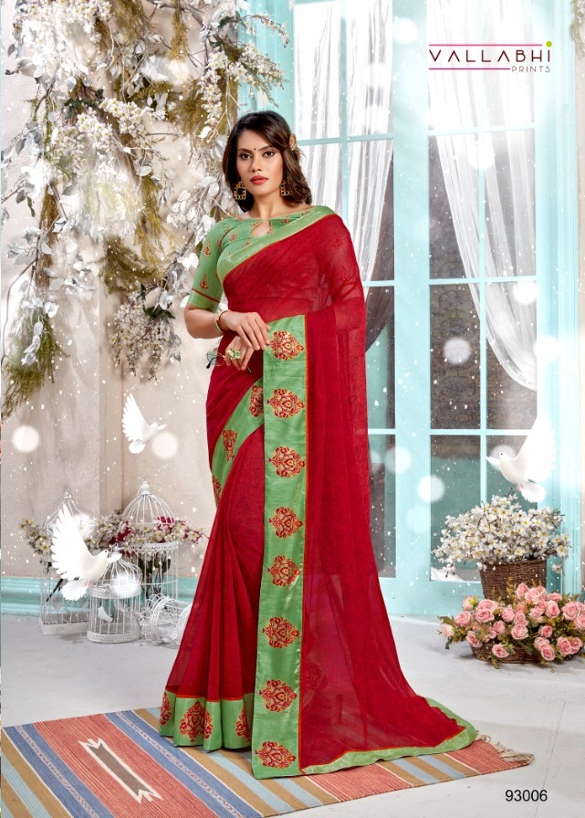 Dakshina By Vallabhi Designer Georgette Good Looking Saree