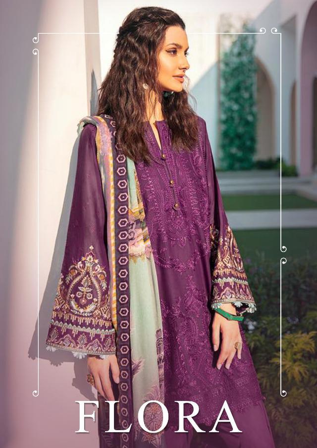 Deepsy Flora Pure Cotton Embroidery Pakistani Salwar Kameez