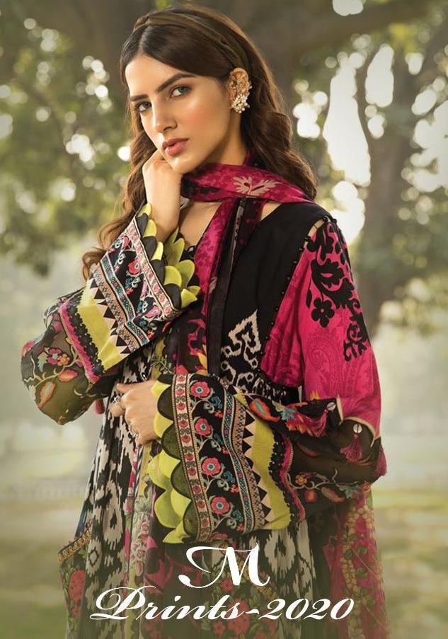 Deepsy Suit M Print 2020 Jam Cotton With Embroidery Suit Wholesaler