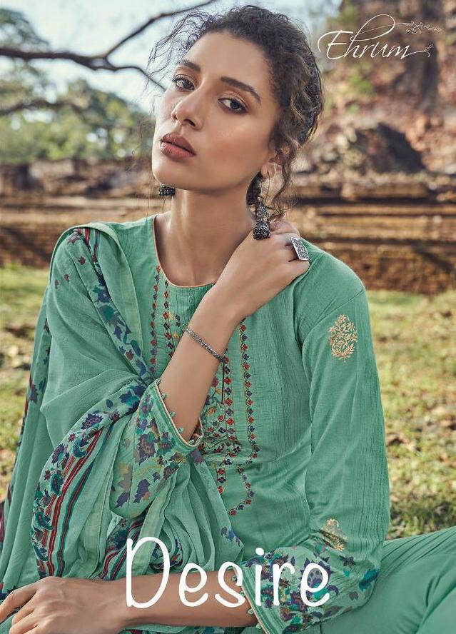 Ehrum Desire Summer Cotton Fancy Salwar Kameez Latest Designs By Varsha Fashion