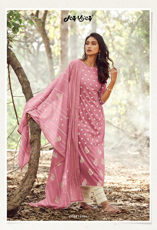 Jay Vijay Evolet Pure Cotton Traditional Wear Suits And Salwar Kameez