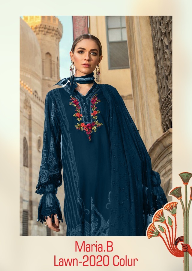 Kaara Suits Maria B Lawn 2020 Colours Cotton Pakistani Dress Collection