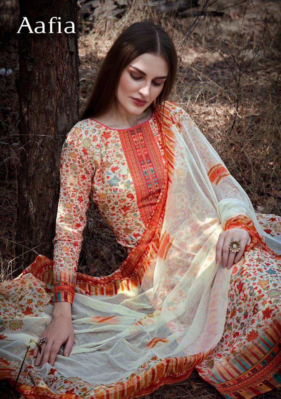 Sargam Aafia Muslin Cotton Ethnic Wear Salwar Kameez Wholesaler