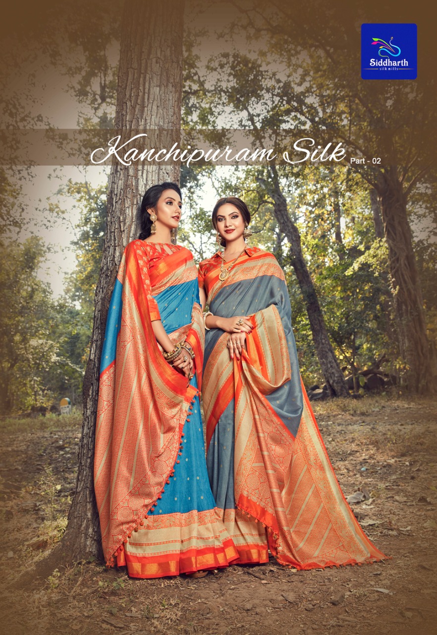 Siddharth Silk Mills Present Kanchipuram Silk Part 2 Summer Special Silk Saree