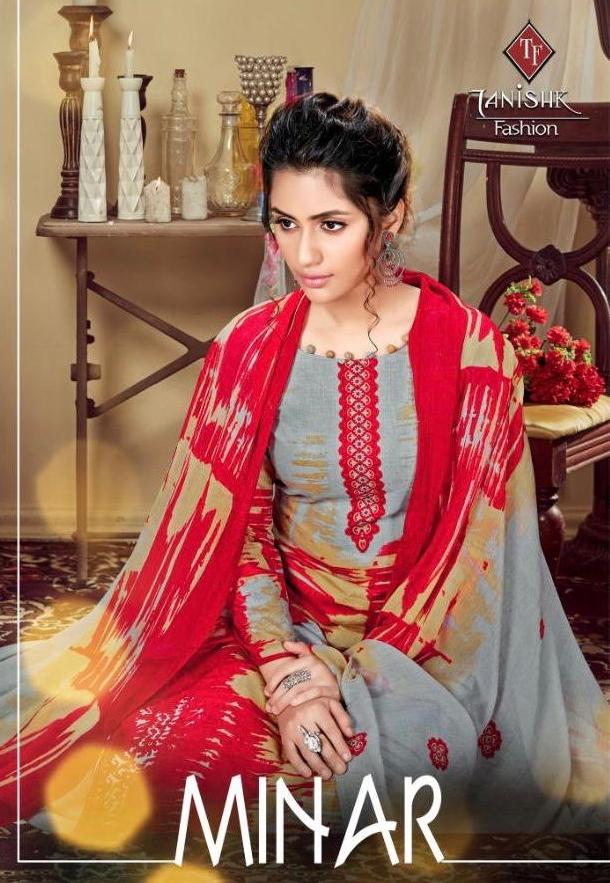 Tanishk Fashion Minar Lawn Cotton Printed Suits Wholesaler In Surat..