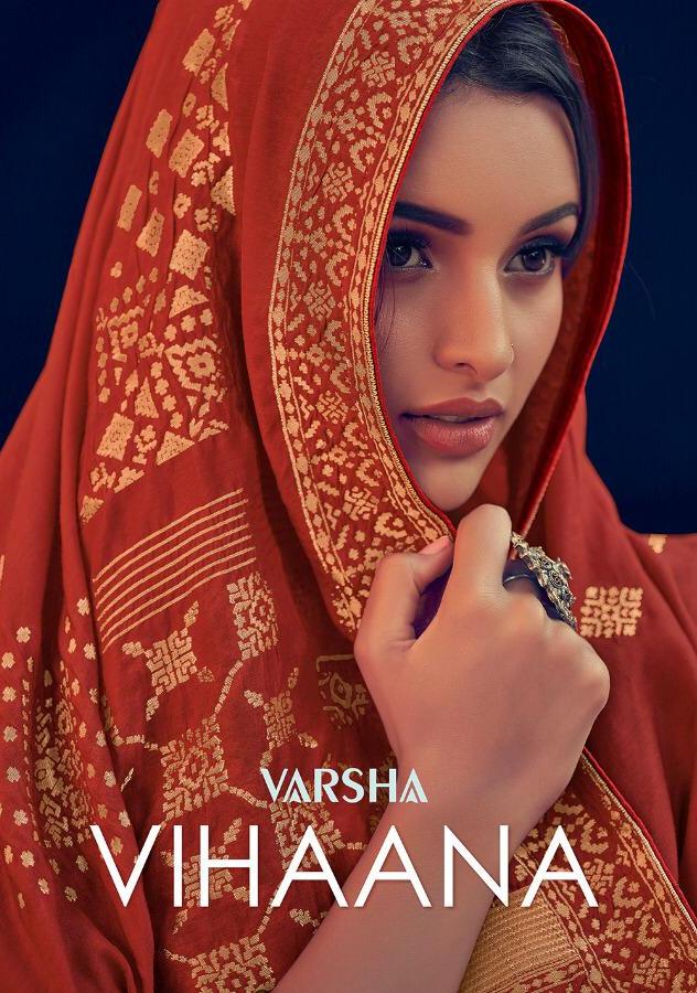 Varsha Launch Vihaana Mounga With Embroidery Stylish Salwar Suit Trader