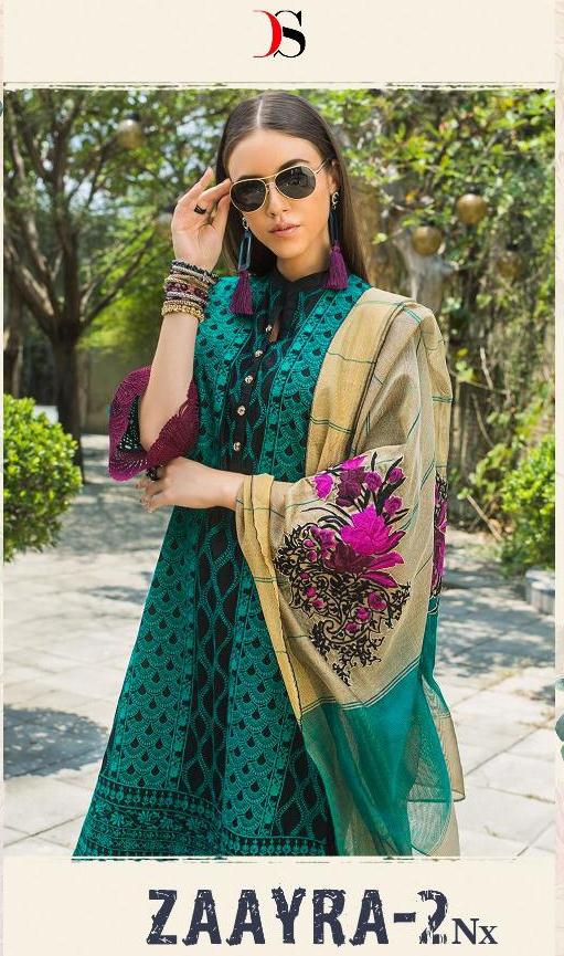 Deepsy Suit Launch Zaayra 2 Nx Cotton Salwar Suit At Best Rate