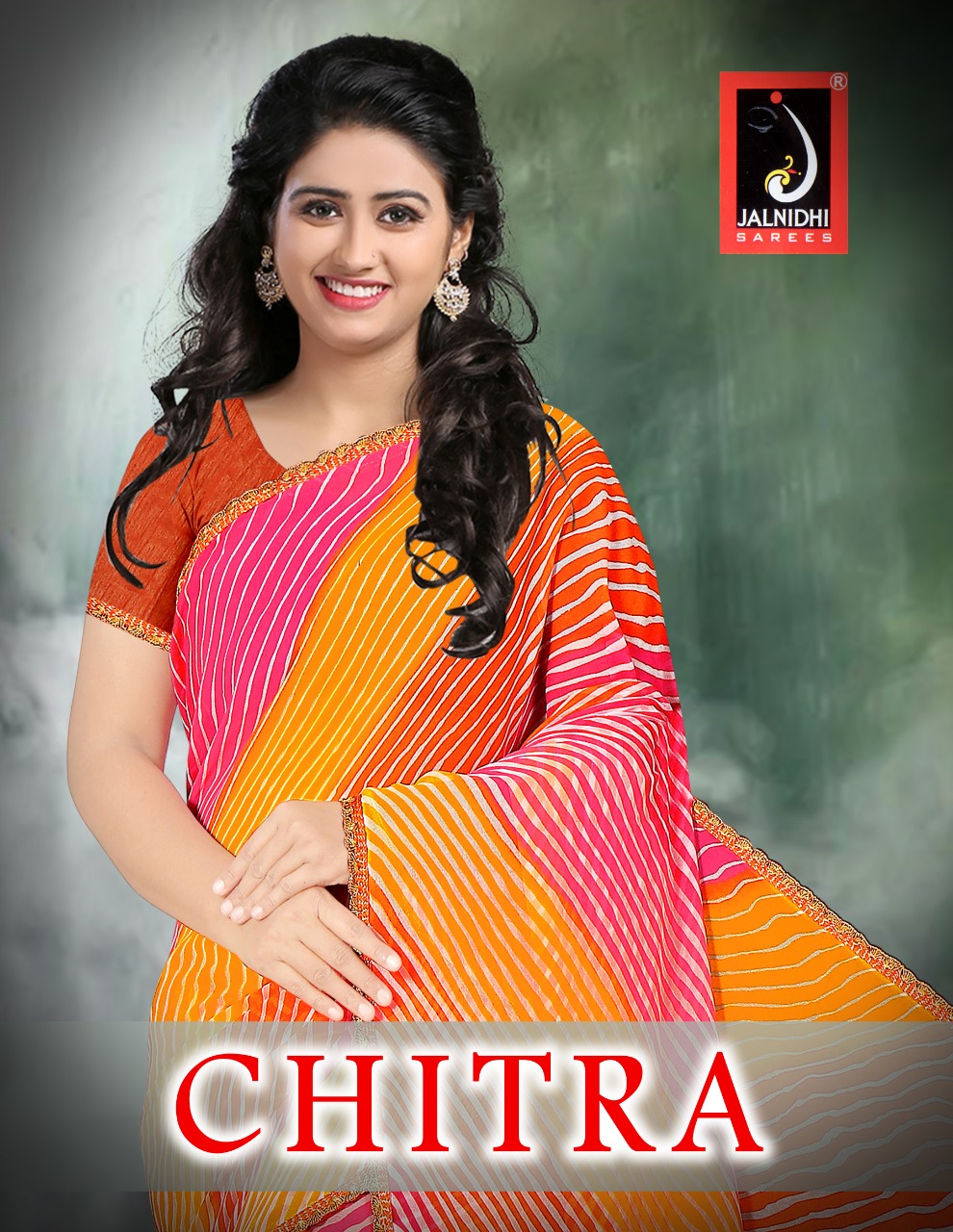 Jalnidhi Chitra Fancy Laheriya With Fancy Border Saree Online Shopping