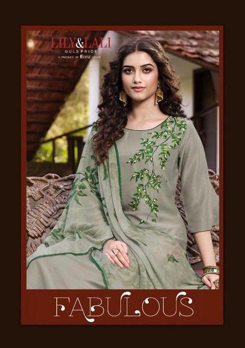 Lily And Lali Present Fabulous Readymade Soft Silk Salwar Suit