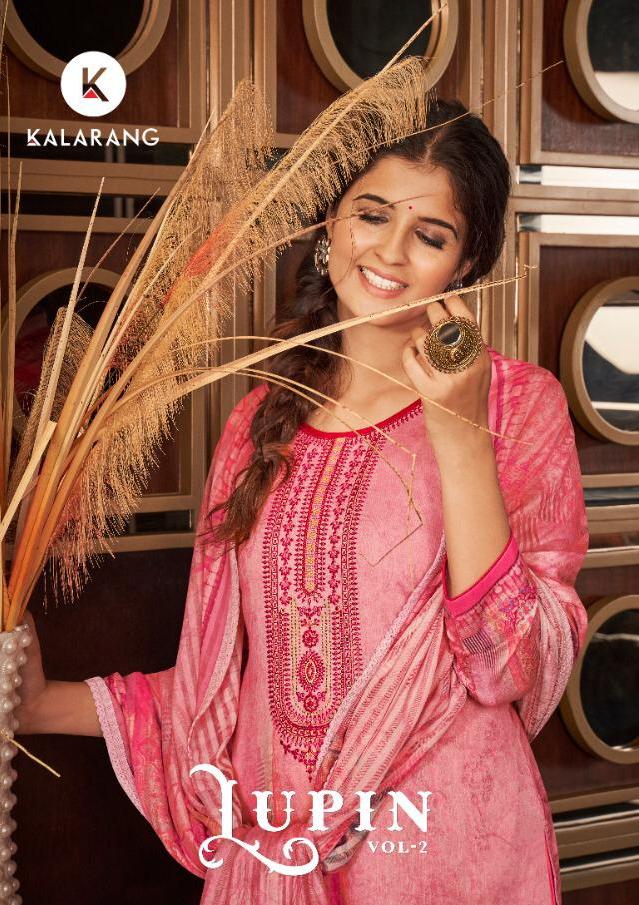 Lupin Vol 2 By Kalarang Jam Silk Cotton Ethnic Wear Suits Supplier