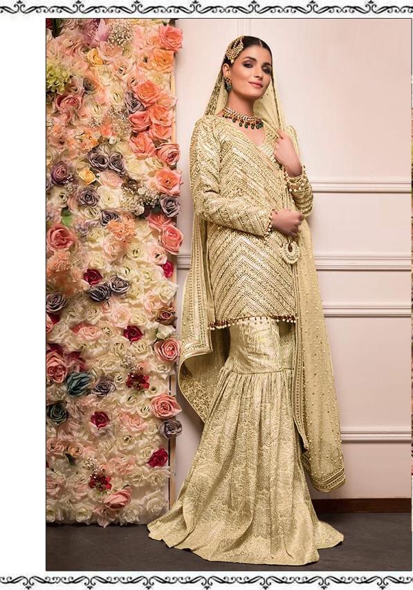 Rinaz Fashion 1057 Colours Georgette Embroidery Pakistani Suits Collection