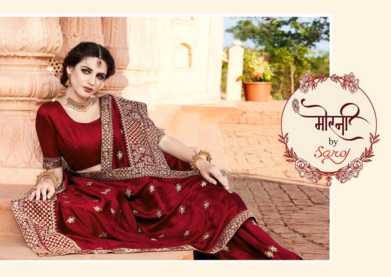 Saroj Present Morni Vichitra Silk Exclusive Fancy Sarees