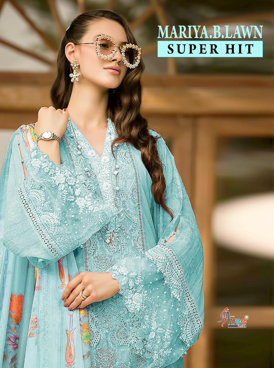 Shree Fab Mariya B Lawn Super Hit Cotton Print Pakistani Suit Concept