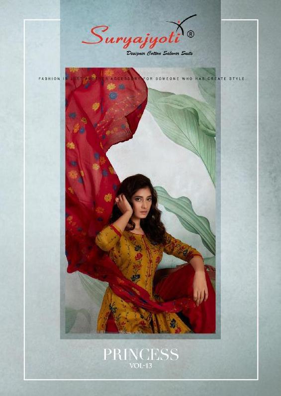 Suryajyoti Princess Vol 13 Rayon Print Casual Wear Salwar Kameez In India