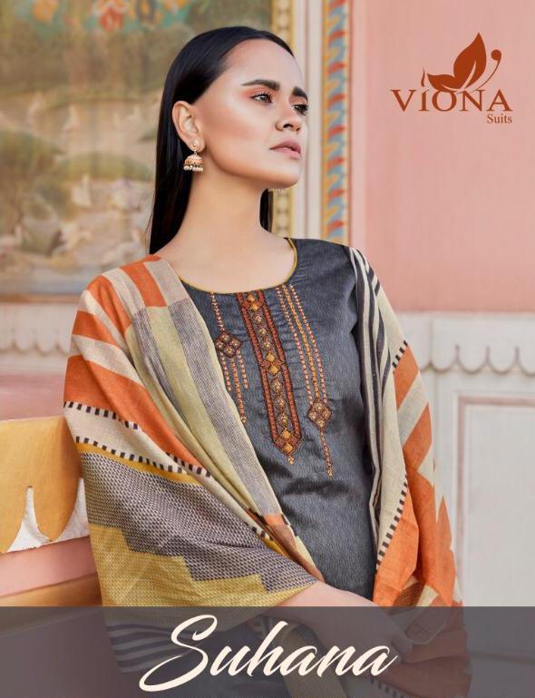 Viona Suit Launch Suhana Jam Satin Print Salwar Kameez Online Shopping