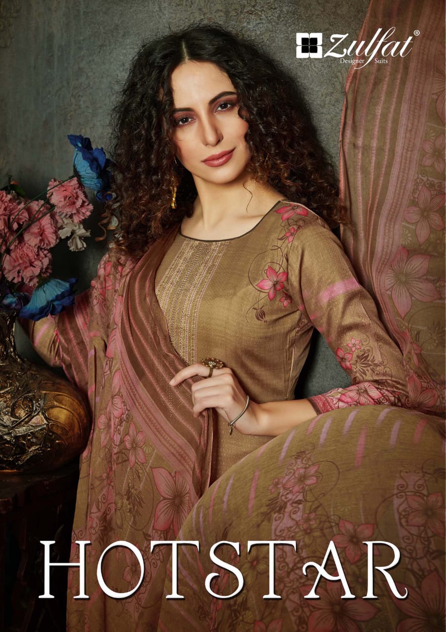 Zulfat Designer Hotstar Vol 4 Heavy Jam Cotton Summer Collection Salwar Suit Supplier