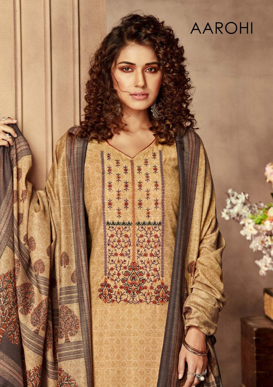 Aarohi By Sargam Prints Digital Maslin Print With Designer Work Salwar Suit At Best Rate