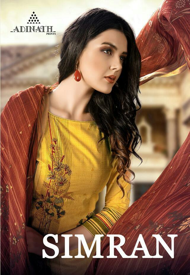 Adinath Prints Present Simran Cotton Digital Print Casual Wear Long Salwar Suit