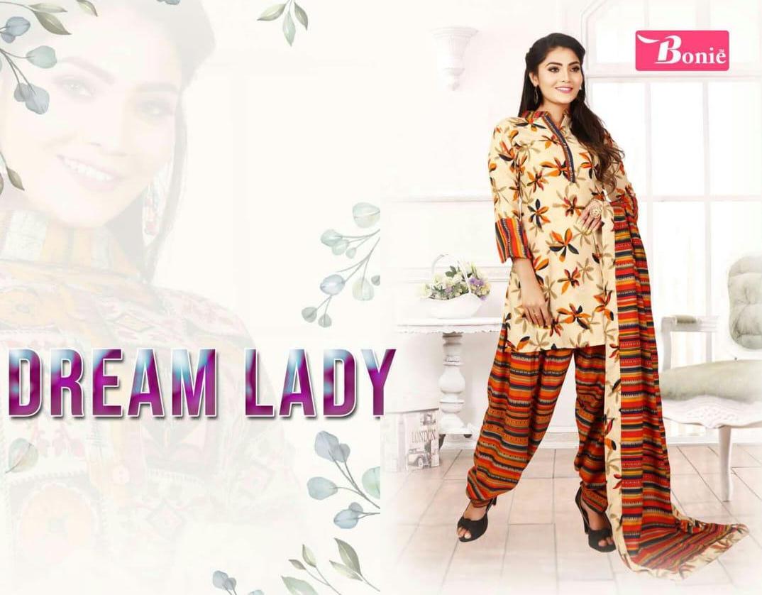 Bonie Launching Dream Lady Rayon Readymade Kurti Patiyala With Dupatta