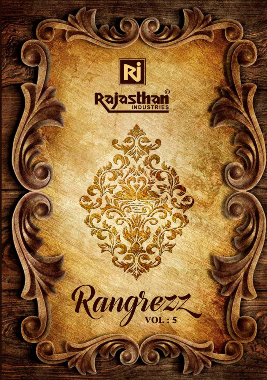 Ranggrezz Vol 5 By Rajasthan Cotton Printed Ladies Dress Materials