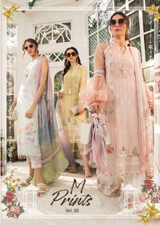 Sharaddha Designer M Print Vol 2 Lawn Cotton Salwar Suit Collection