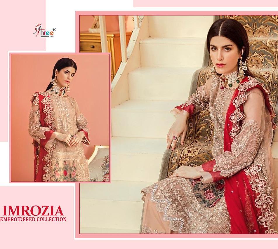 Shree Fab Imorzia Embroidered Collection 1328-1331 Series Georgette Pakistani Suits Exporter