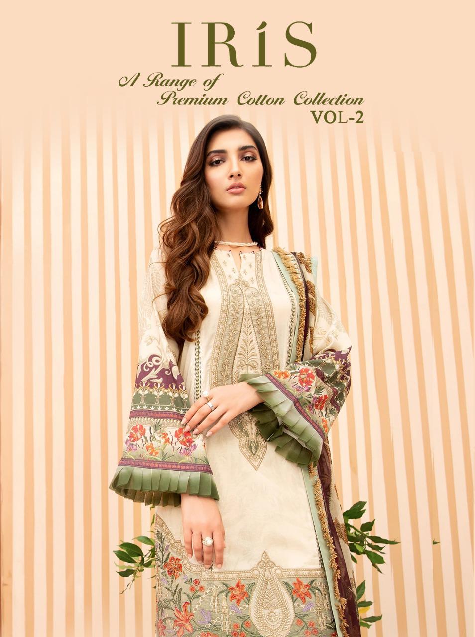 Shree Fab Present Iris Vol 2 Jam Cotton Exclusive Embroidery Pakistani Suit Concept