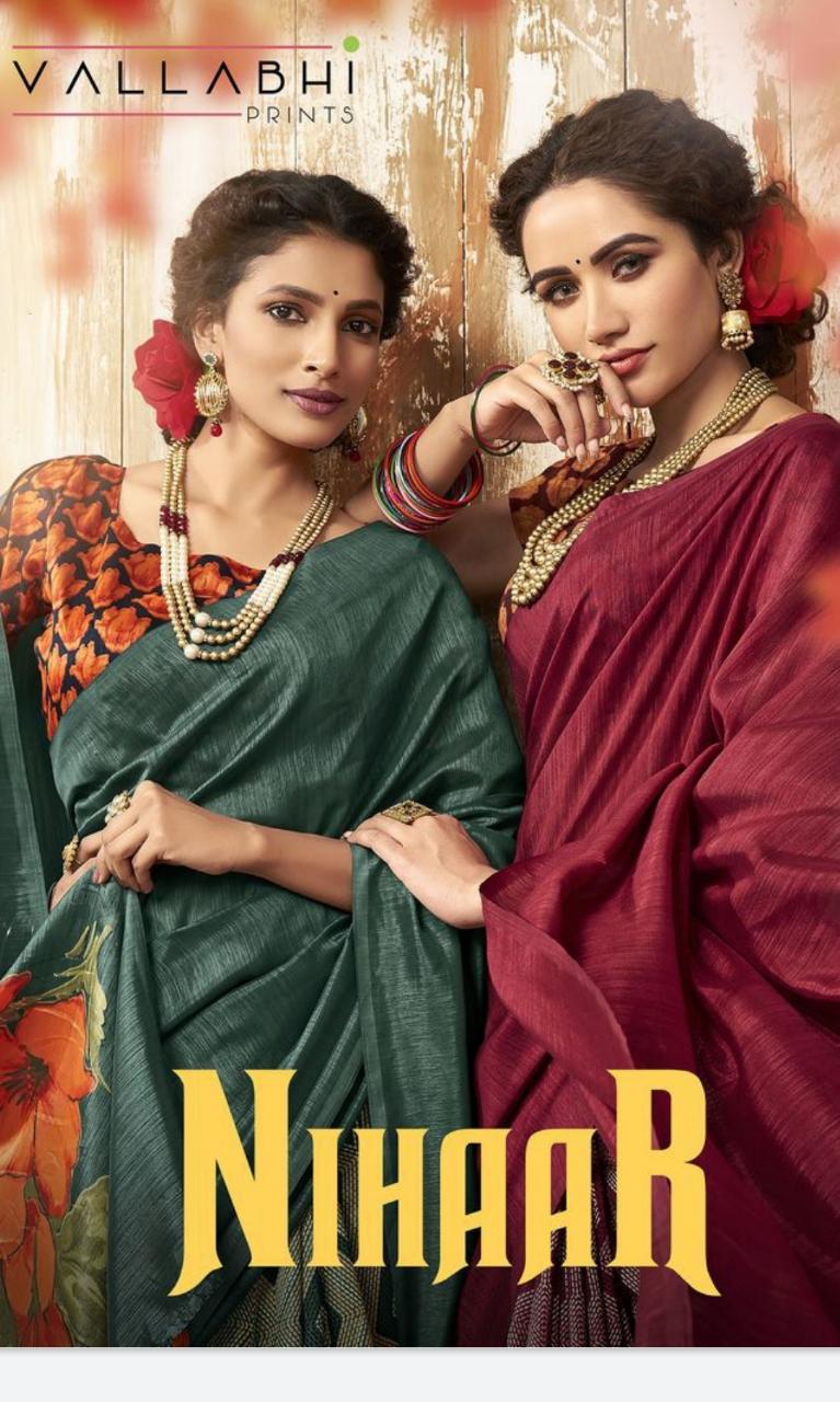 Vallabhi Nihaar Vichitra Casual Wear Designer Saree