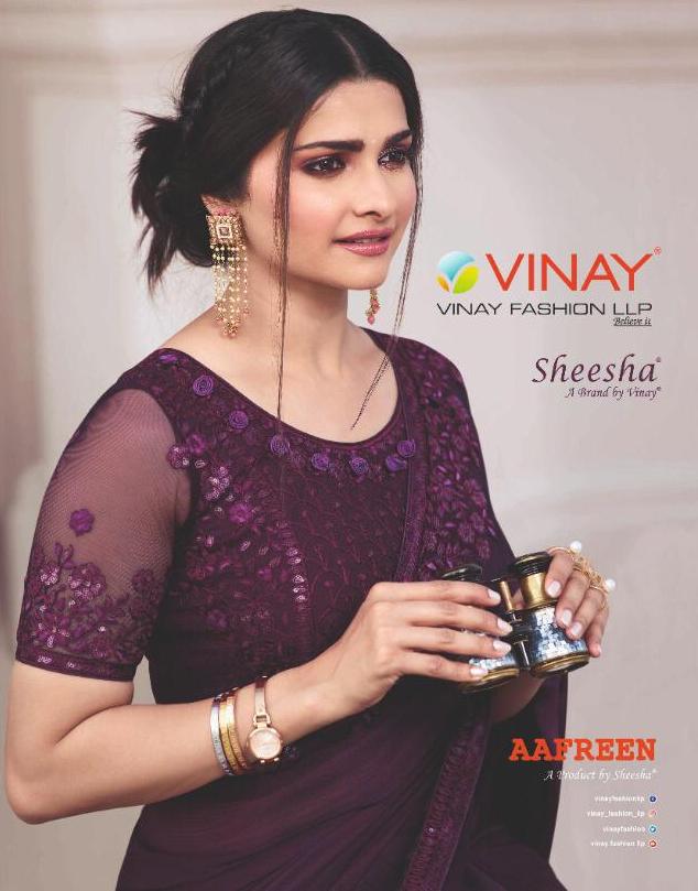 Vinay Fashion Sheesha Aafreen 22741-22750 Series Heavy Fancy Saris Wholesaler