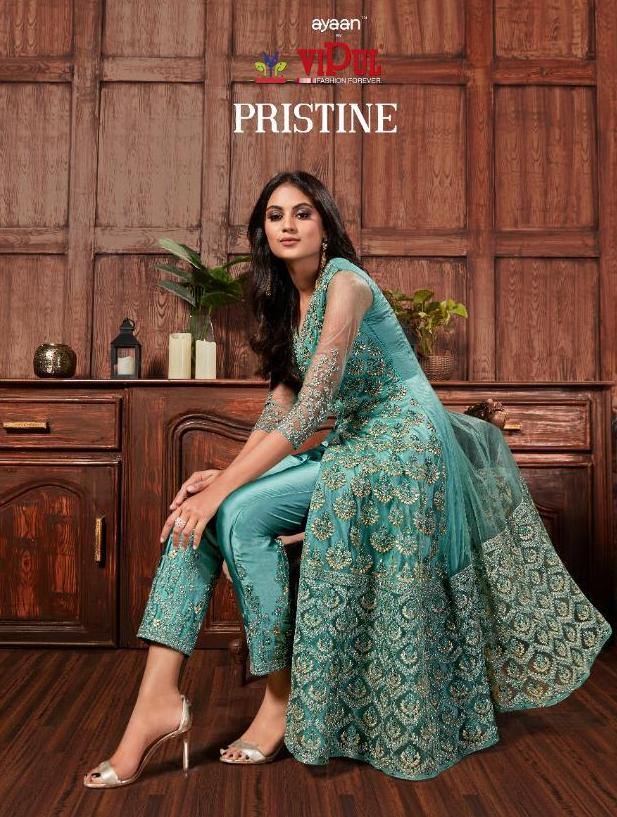 Vipul Pristine Dcat 52 4570-4578 Series Party Wear Ladies Dresses Exporter