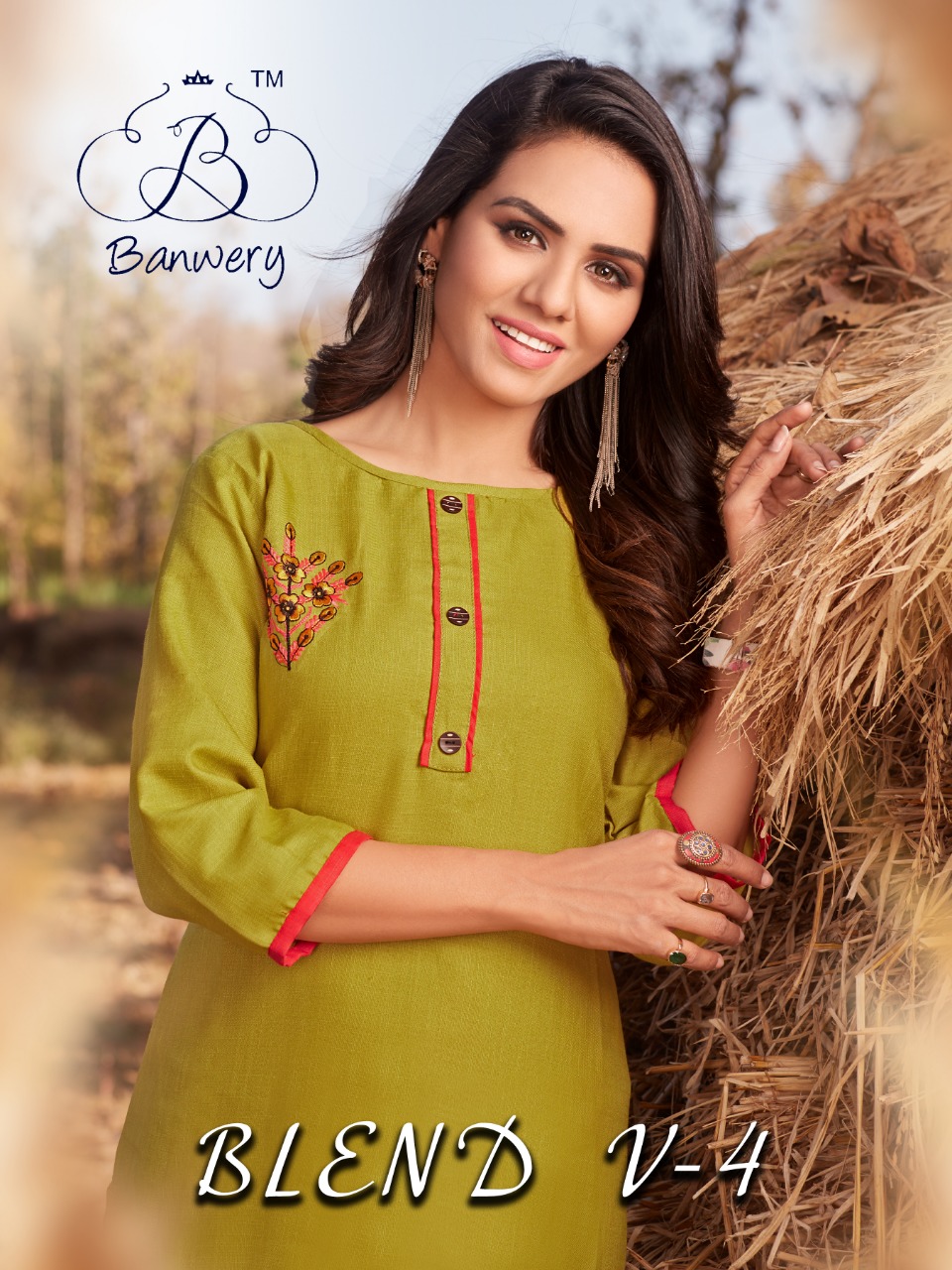 Banwery Blend Vol 4 Cotton Readymade Kurti Collection At Lowest Price Online