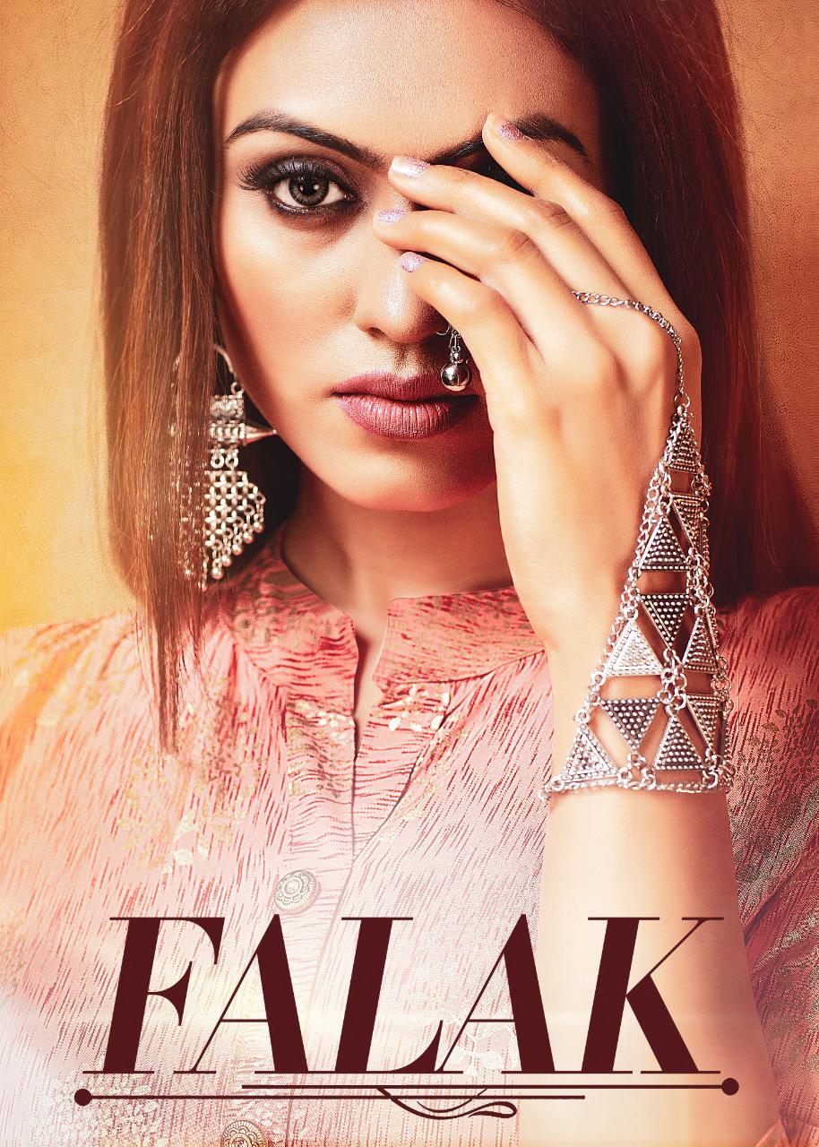 Fashion Talk Presents Falak Heavy Rayon Casual With New Style Gold Print Kurti