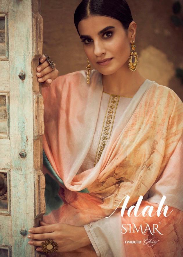 Glossy Present Simar Adah Jam Satin 2331-2336 Series Salwar Suit Trader