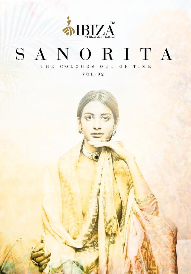 Ibiza Sanorita Vol 2 Pure Viscose Maslin With Embroidery Heavy Look Salwar Suits