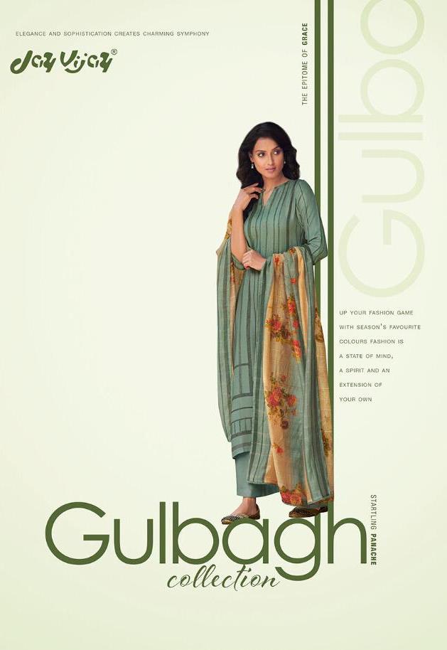 Jay Vijay Presents Gulbagh 5461-5470 Series Pashmina Exclusive Style Salwar Suits