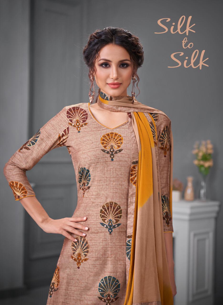 Kapil Trendz Silk To Silk New Soft Silk With Work Exclusive Salwar Suits In Surat