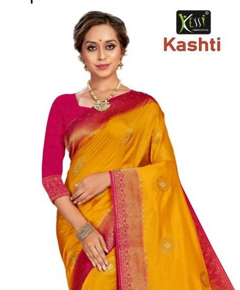 Kessi Saree Launch Kashri Traditional Wear Sill Saree At Wholesale Rate In Surat