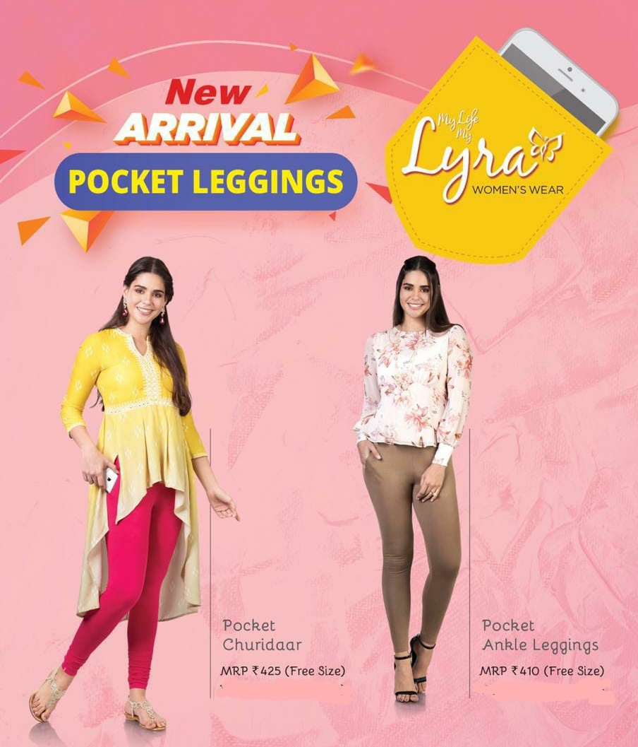 Buy Mauve colour Leggings for Women by LYRA Online
