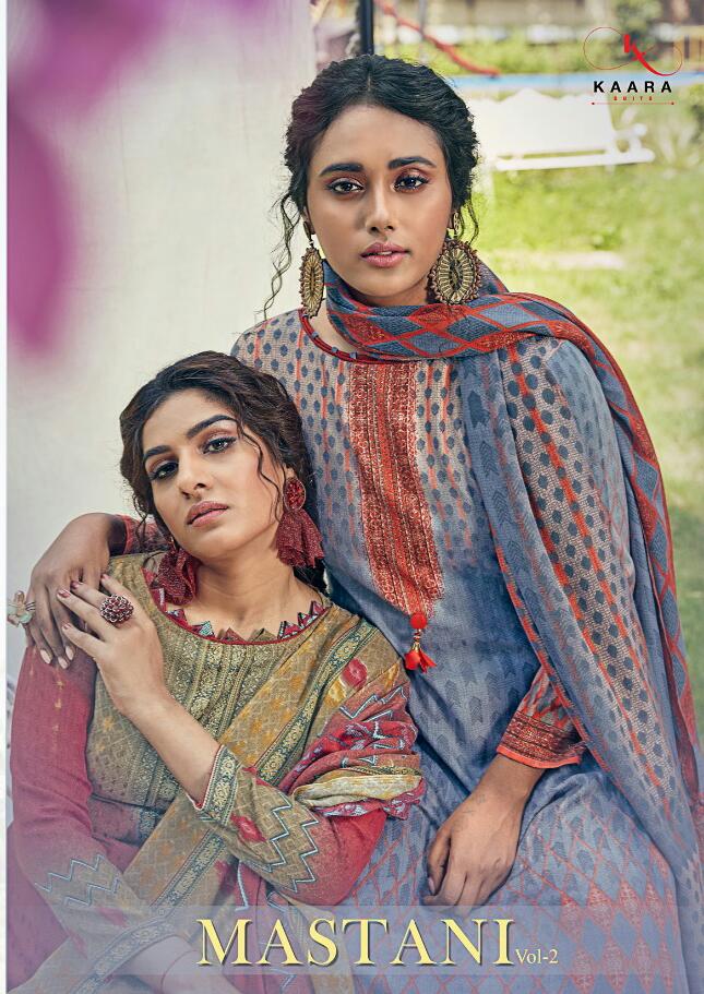 Mastani Vol 2 By Kaara Suits Pashmina Winter Wear Salwar Kameez