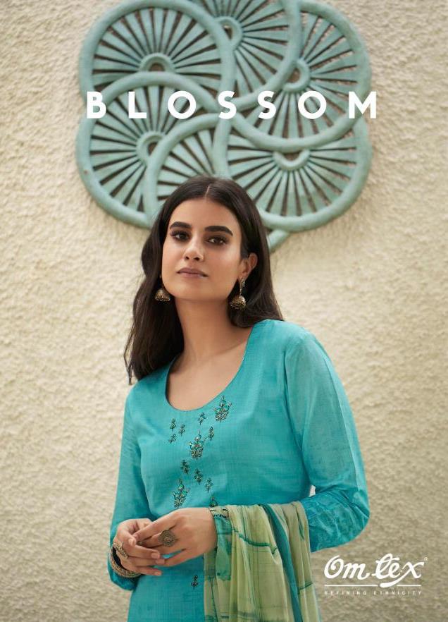 Omtex Presents Blossom Lawn Cotton Digital Print Salwar Suits Collections