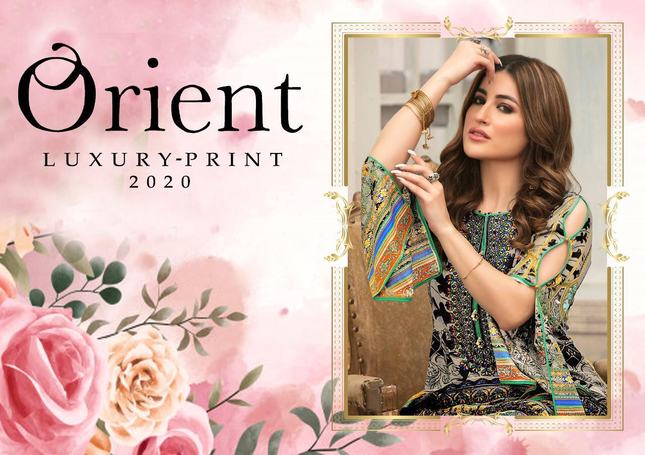 Orient Luxury Print 2020 Vol 1 Pure Cotton Casual Wear Salwar Suits