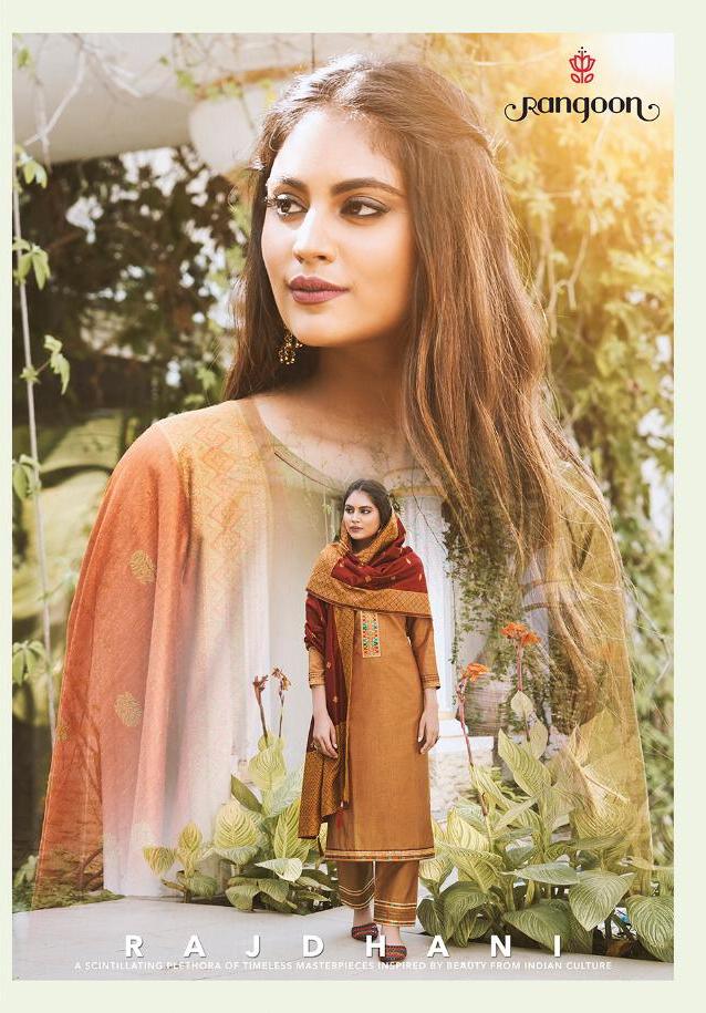 Rajdhani By Rangoon Silk Readymade Salwar Kameez Wholesaler